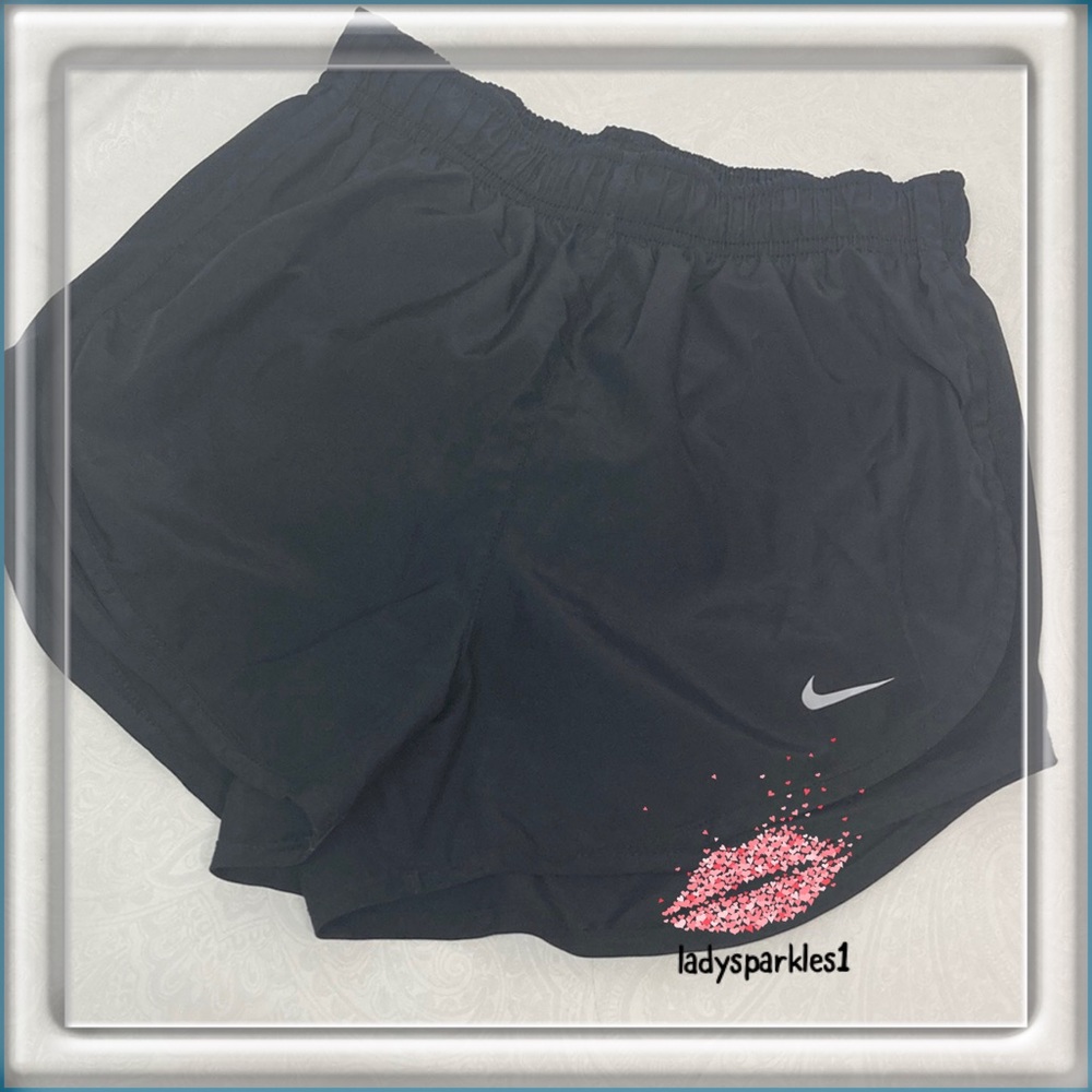 Nike | Dri Fit 3” Inseam Black Track Shorts Sz XS